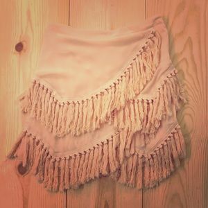 Fringe / tassel skirt